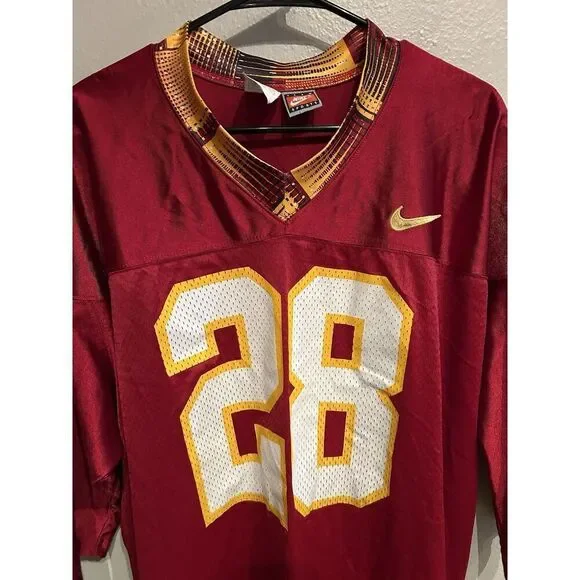 Vintage Nike Team Florida State Seminoles Football Jersey #28 Warrick Dunn XXL - Picture 4 of 9
